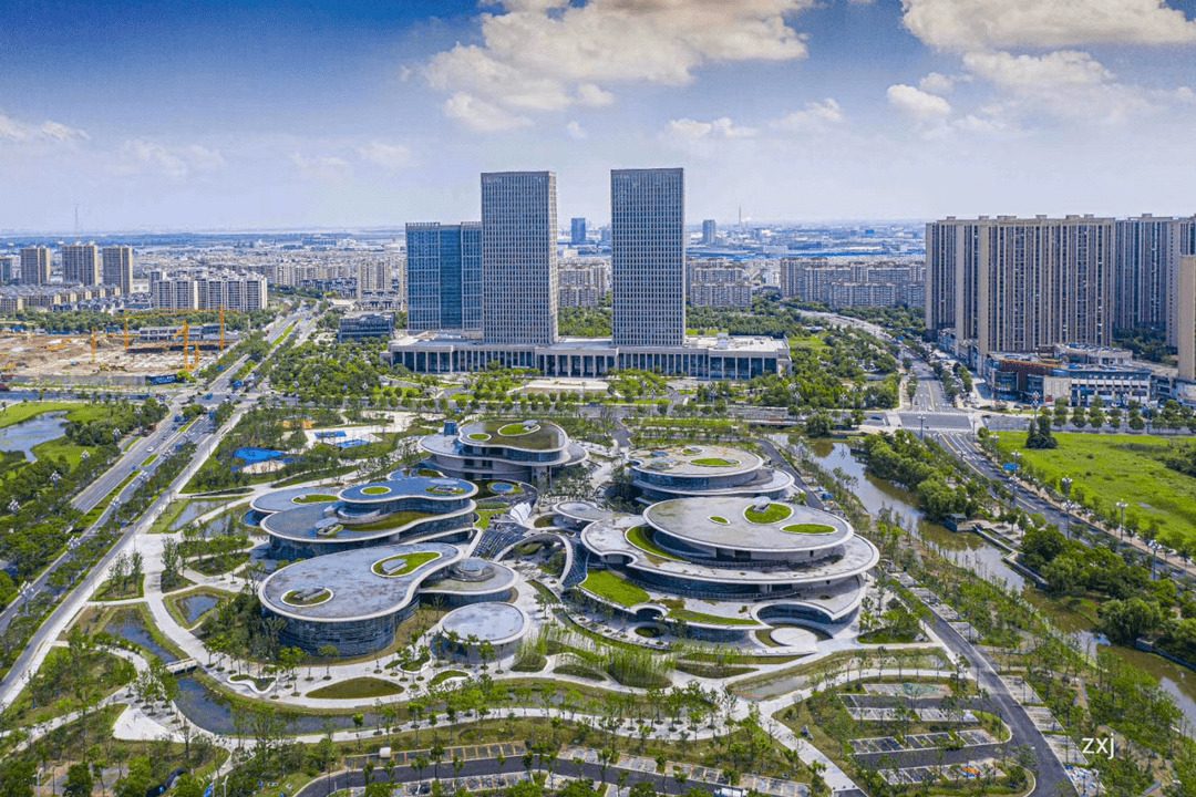 张家港保税区文化中心图片