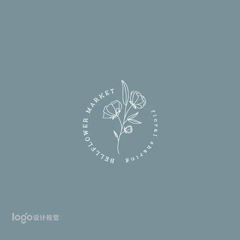 文艺小清新logo设计小集