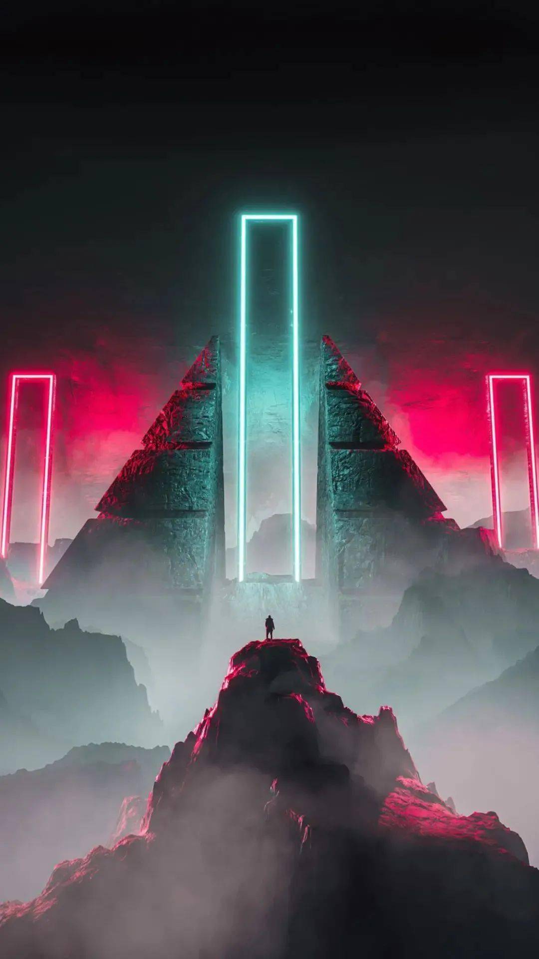 朋克风暗色壁纸,酷盖必备.