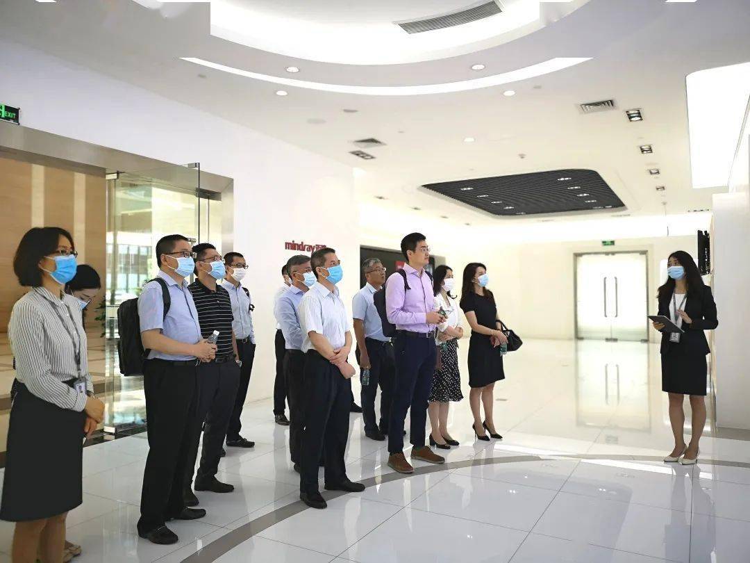 国药一致党委书记副总经理林敏一行赴迈瑞医疗参观交流
