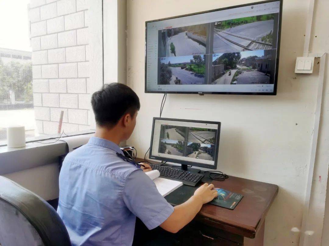 高家派出所整合资源形成有效网格视频监控