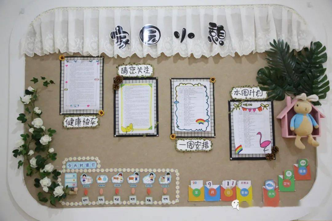 让家长更了解幼儿园和孩子家园共育栏9月11日,世纪星艺术学院幼儿园