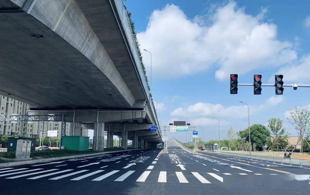 鎮海人出行更方便了北環東段世紀大道東外環路地面道路開通