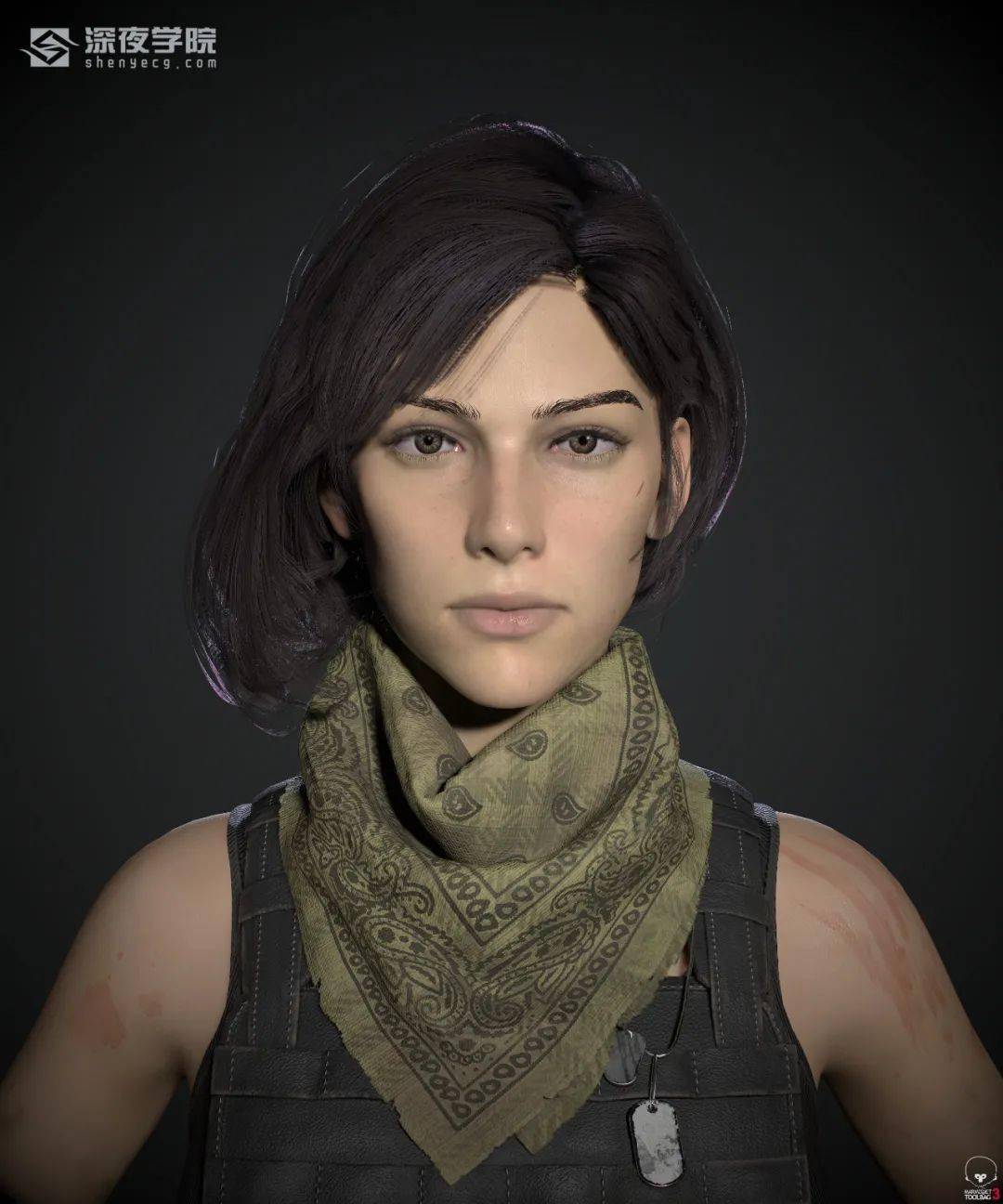 这个角色是《地铁离去》的女主角的安娜.