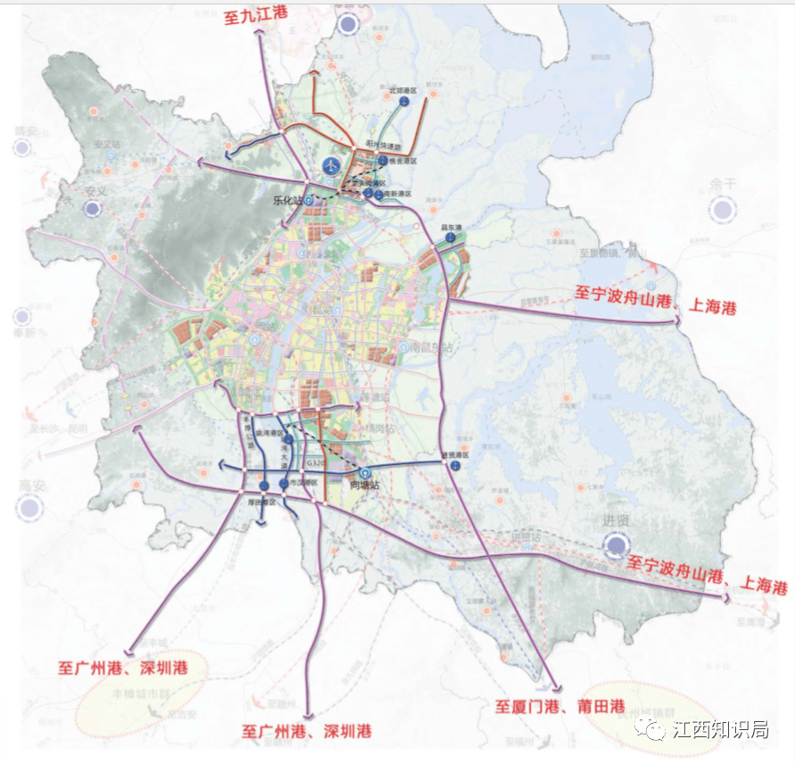 高铁新规划南昌抚州瑞金汕头方向高铁