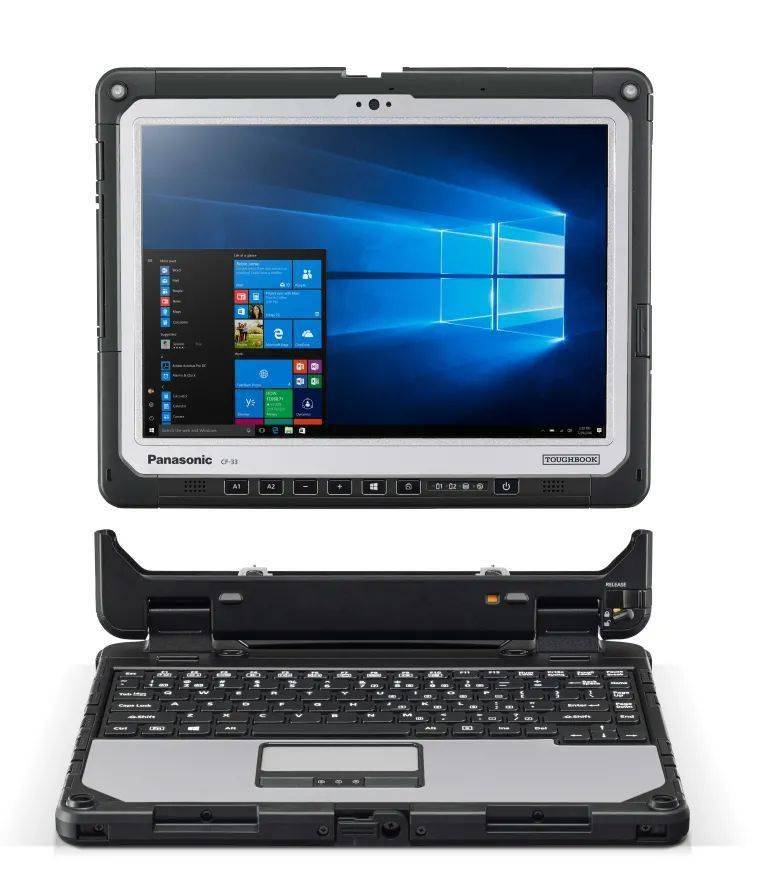 上海港为现场作业工作人员配备松下toughbook全坚固型笔记本电脑cf33