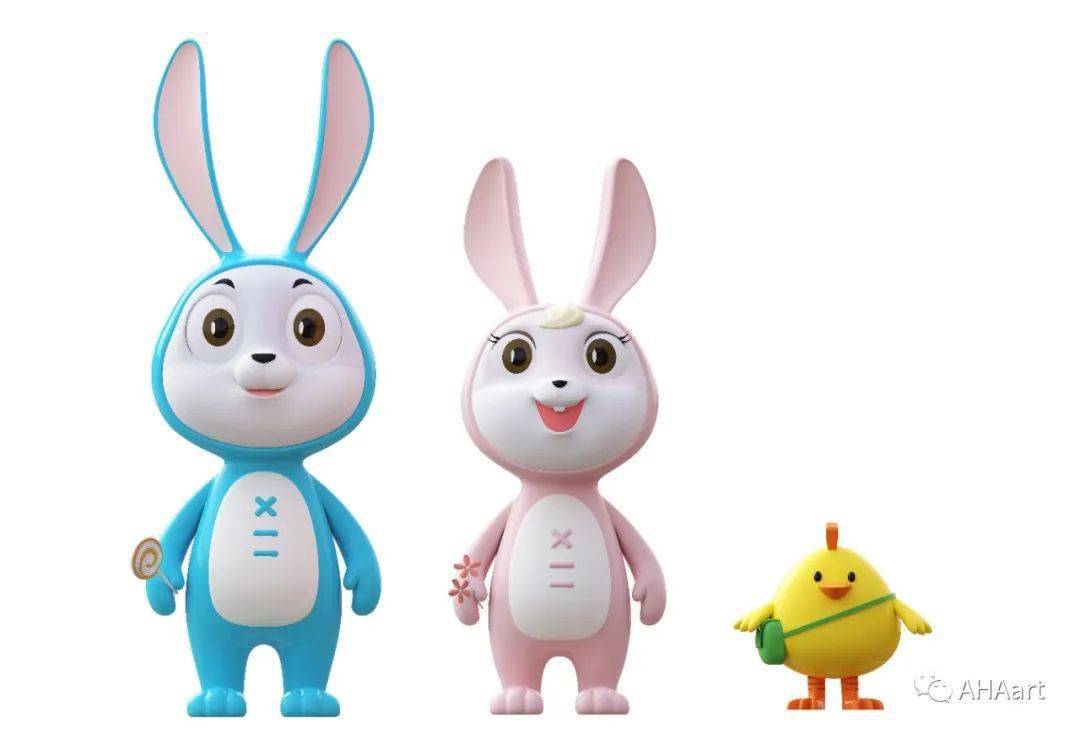 "皮皮兔和朋友们",每一位都生动美好,虽然有着小缺点却更显得真实