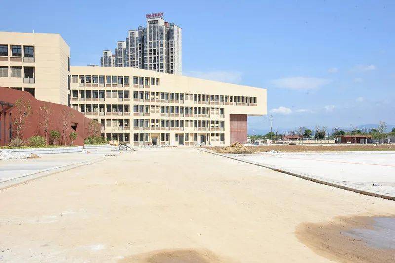 闽侯三中二期项目建设,虎秀山公园,南屿中学新校区项目建设