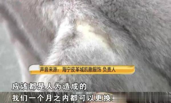 9万多的貂皮大衣只卖5千买了才发现掉毛店家穿一年半咋退