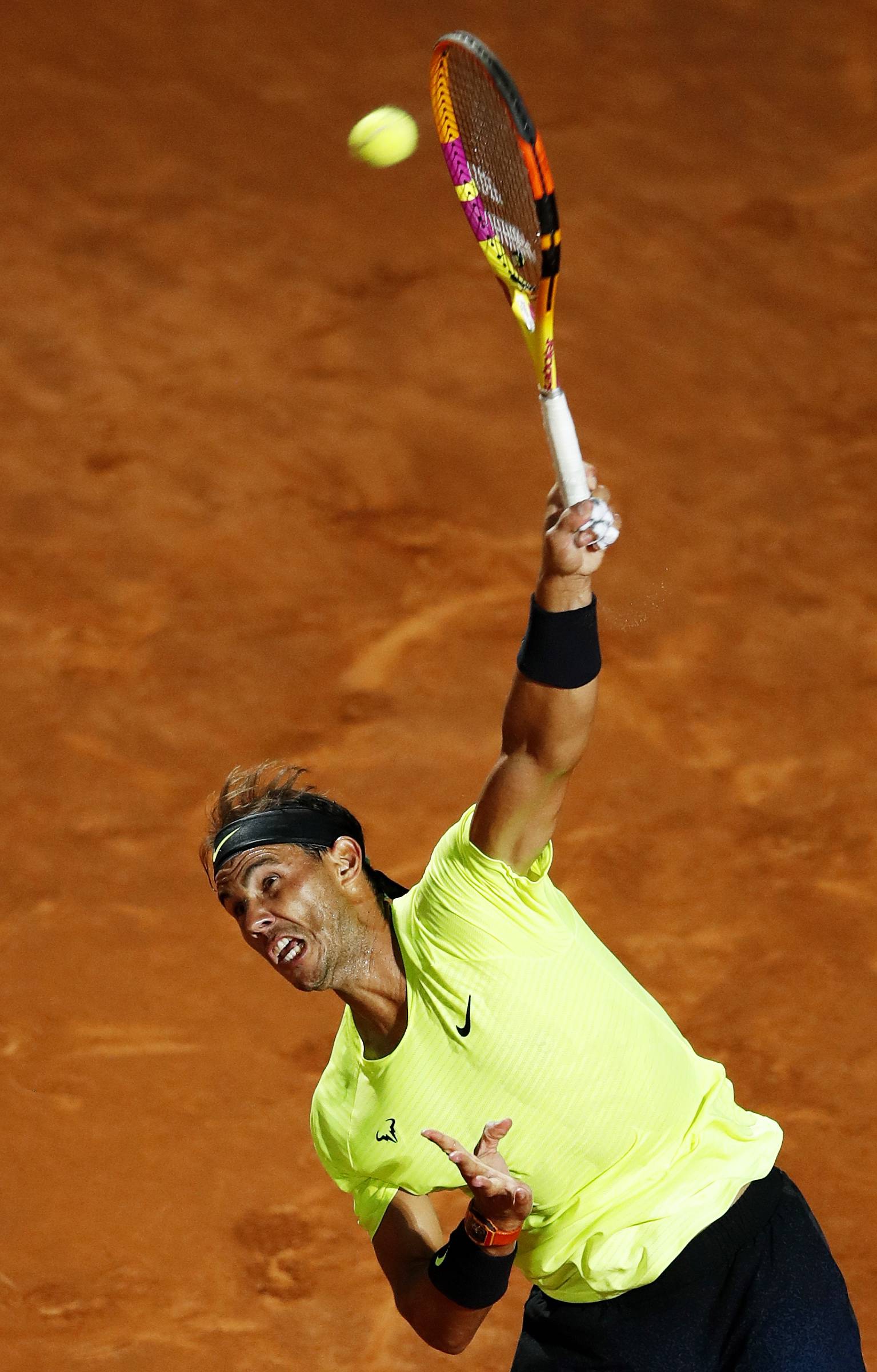 网球意大利公开赛纳达尔晋级