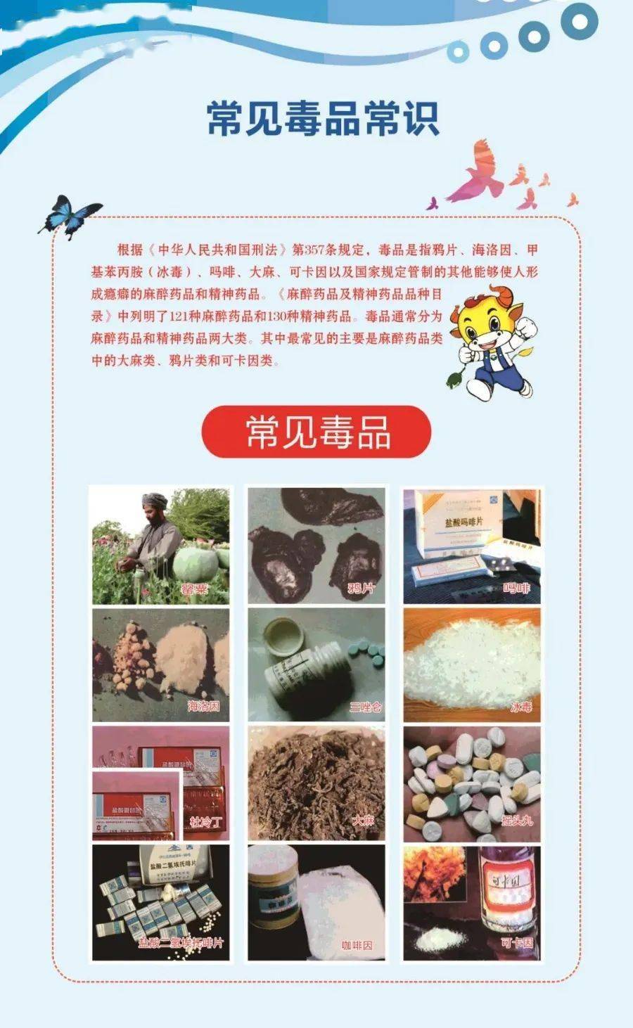 常见毒品的种类学习禁毒知识吧现在,快跟着蜀黍一起看漫画要从青少年