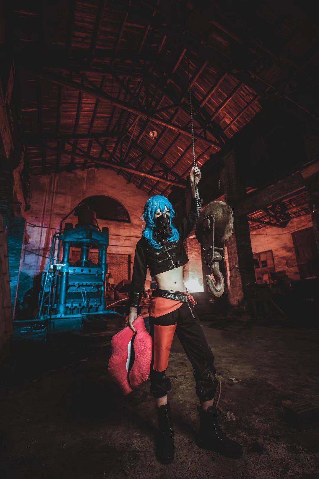 dmmddramaticalmurder黑苍叶cosplay