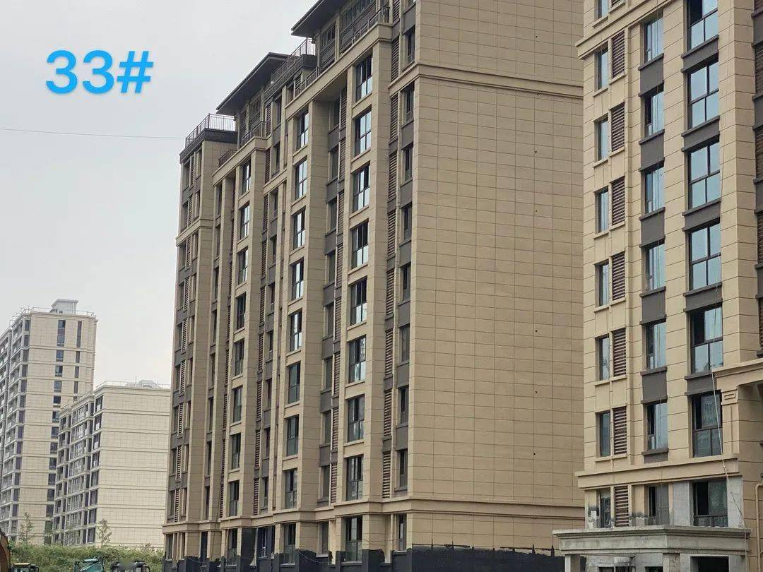 34#连系梁钢筋绑扎完成展示区绿化养护金泰·御澜湾 最新工程进度1#,2