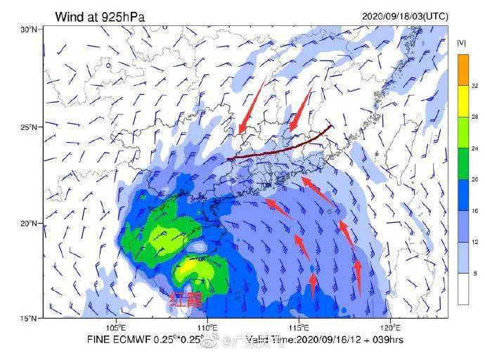 "红霞"它带着弱冷空气来了,这个周末别想出去玩了
