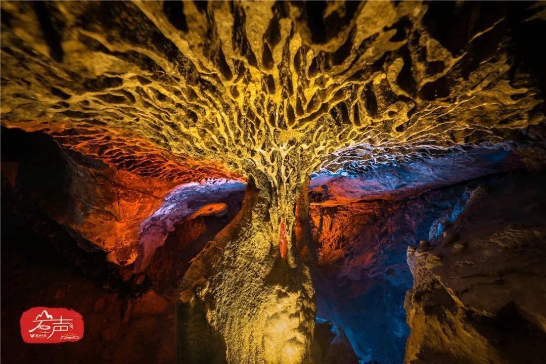 很快地,我们来到了龙硿洞的一大奇观——龙伞.