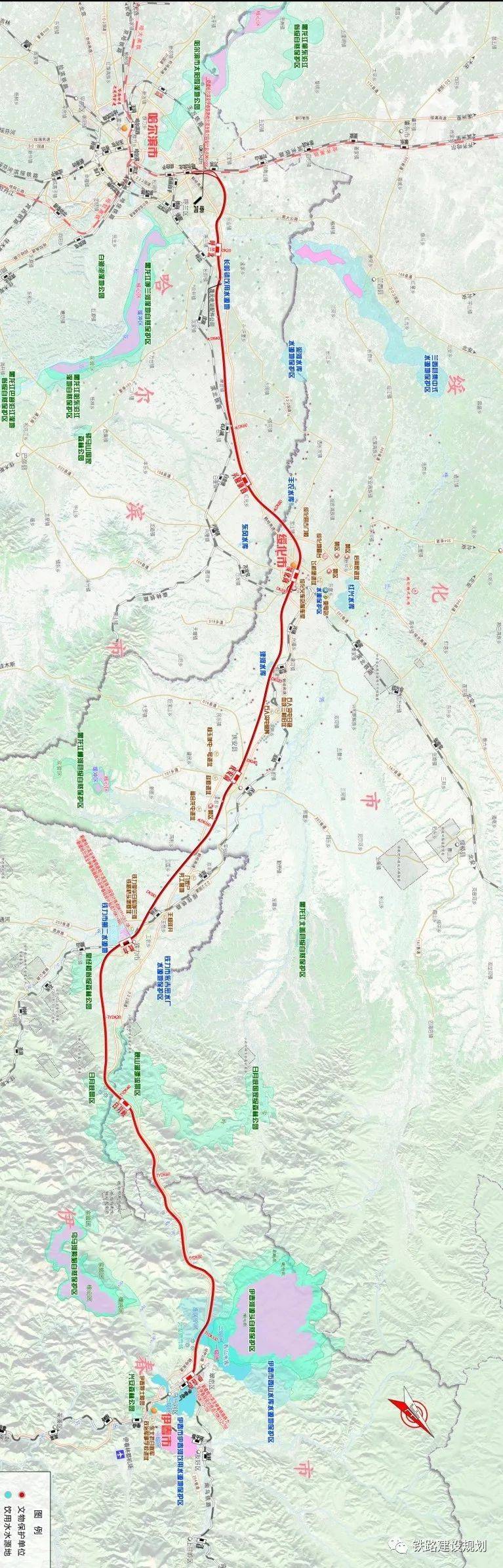 哈伊高铁呼兰北线路图图片