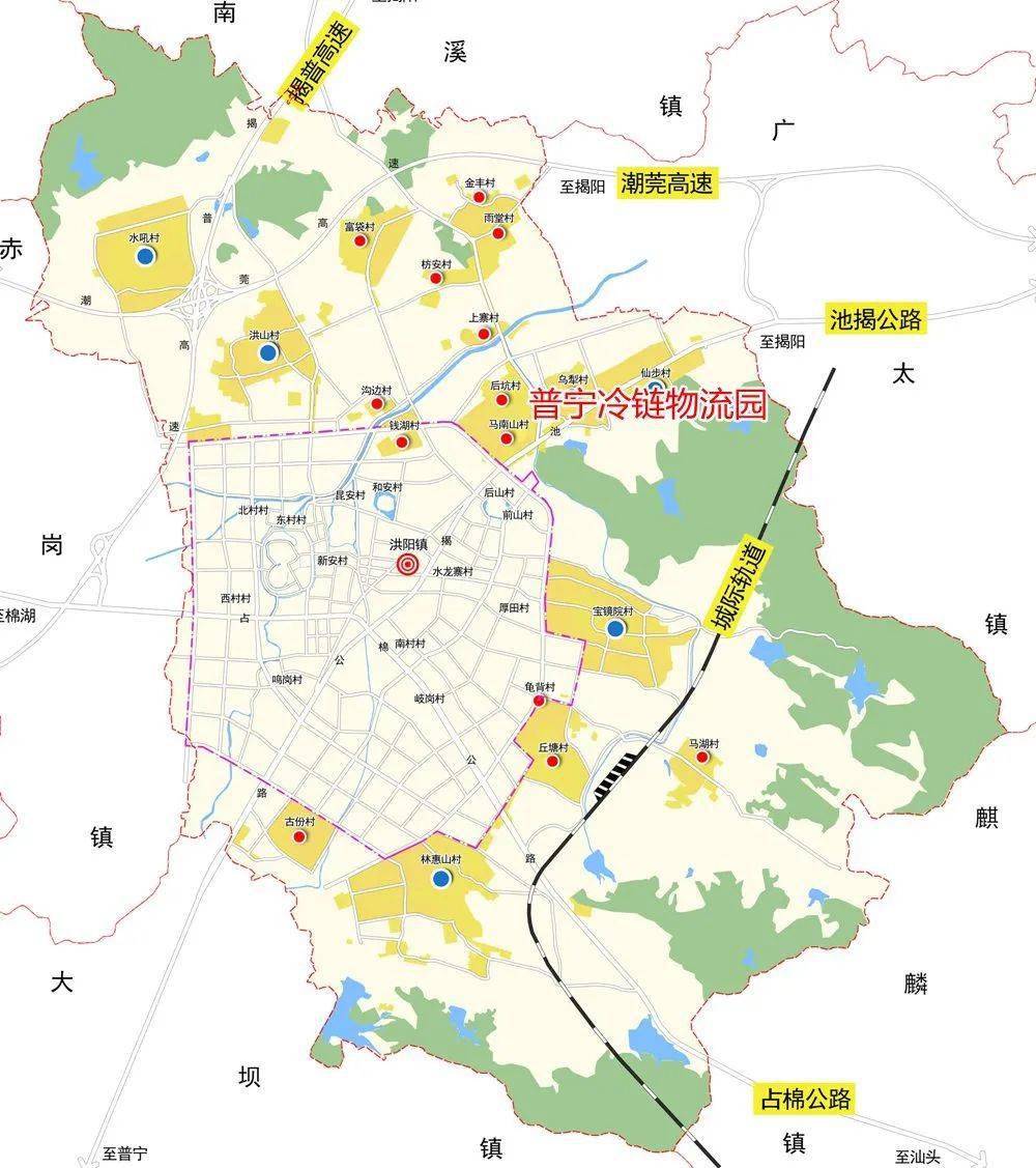 洪阳镇地图图片