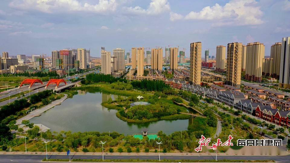 荒滩变都市十年新城拔地起