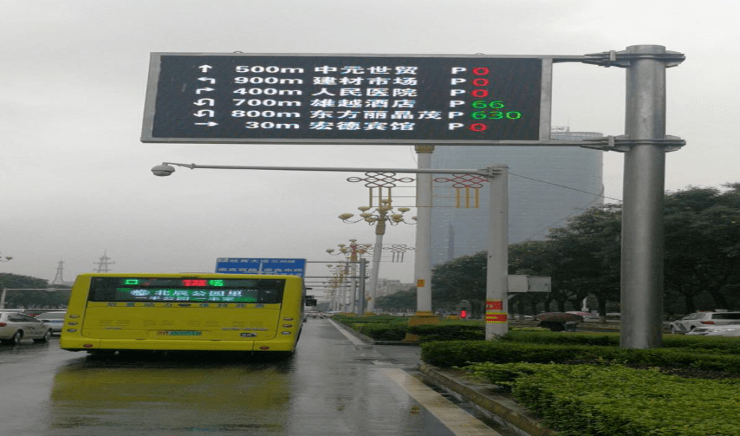 道路交通信息诱导大屏亮相西峰城区主干道目前这些路段已安装投运