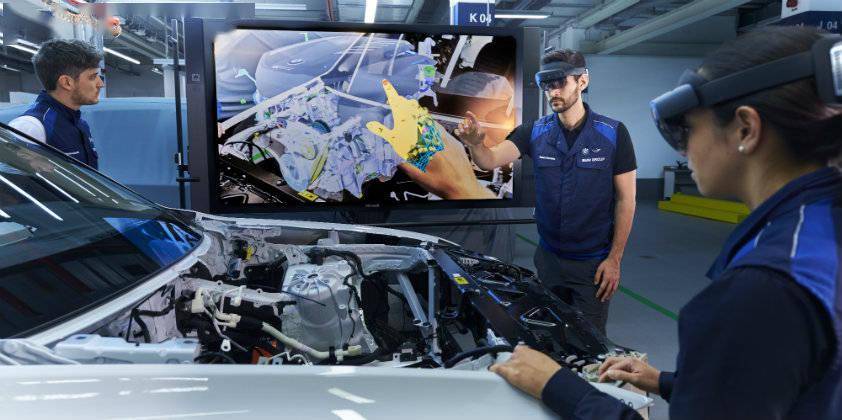 技术突破宝马集团在原型设计中使用增强现实