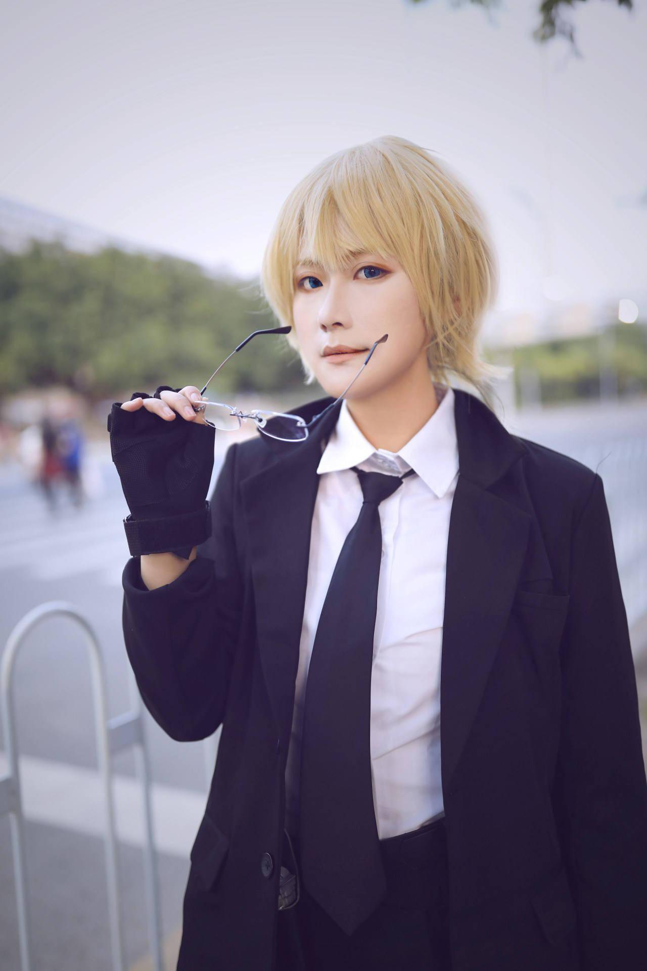 黑塔利亚阿尔弗雷德 西装cosplay