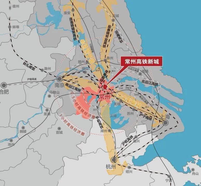 常州高铁新城新规划今天发布却发现房价地价早已翻倍