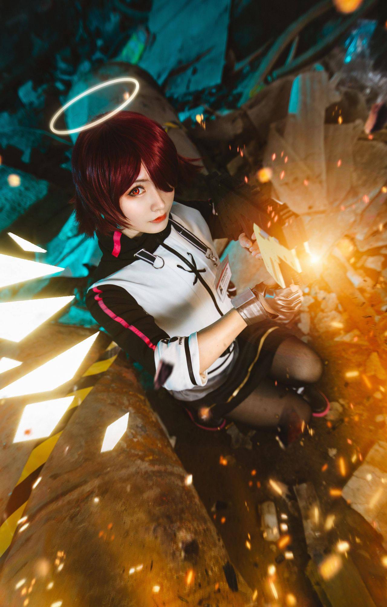 明日方舟 能天使cosplay_图片