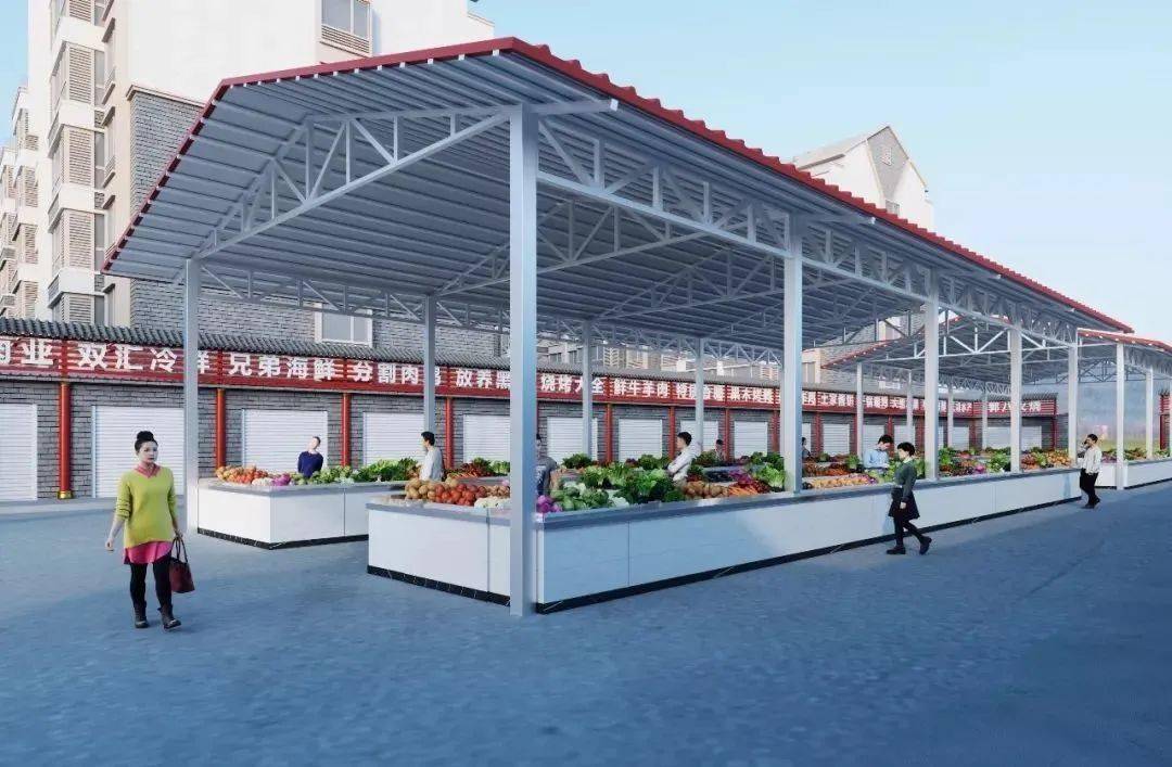 灵山这个城中村改造大爆发还将迎来一座大型便民市场