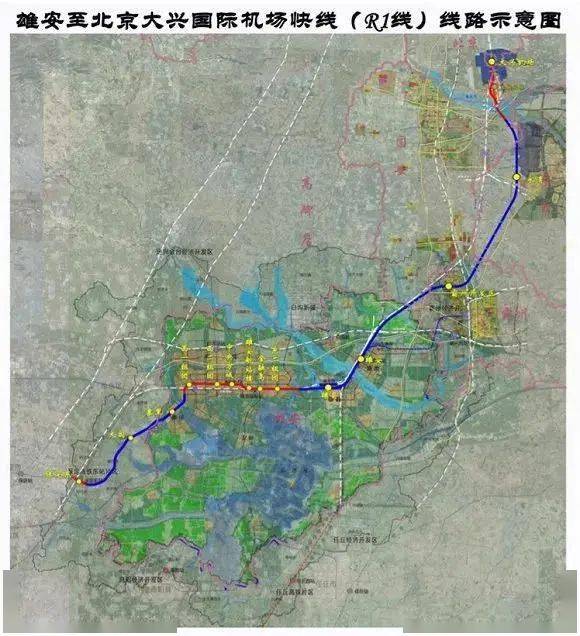 贯通地铁大兴机场线快轨r1线即将开工