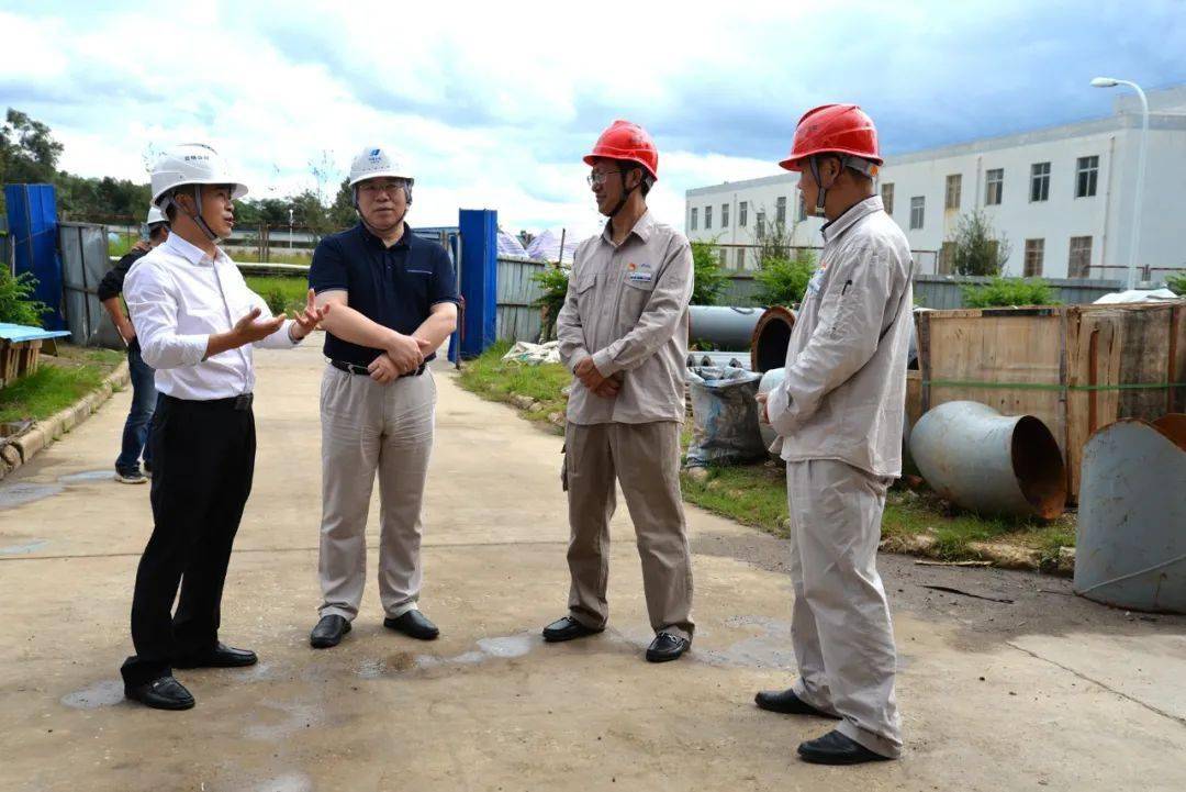 创新与社会责任管理局安全环保处调研员宋和乾到昆明公司调研_李润林