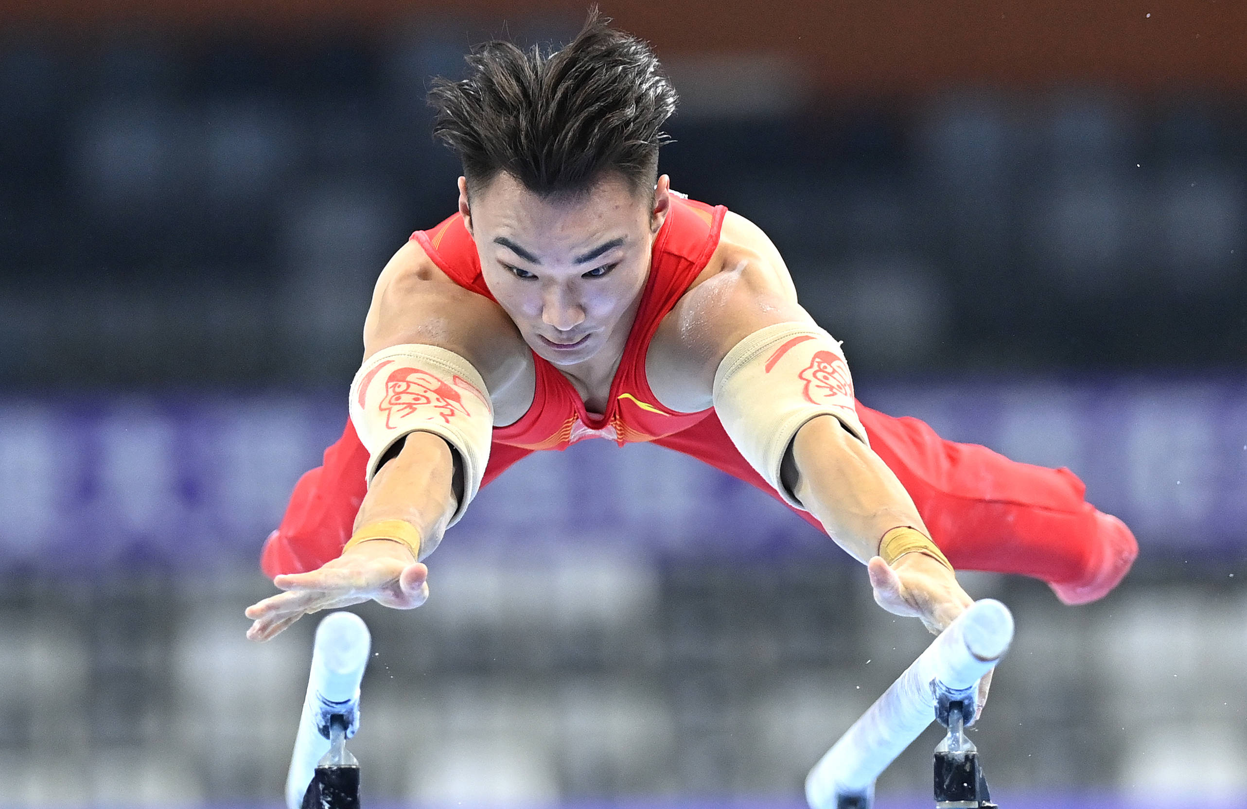 体操——全国锦标赛:孙炜夺得男子个人全能冠军_手机搜狐网