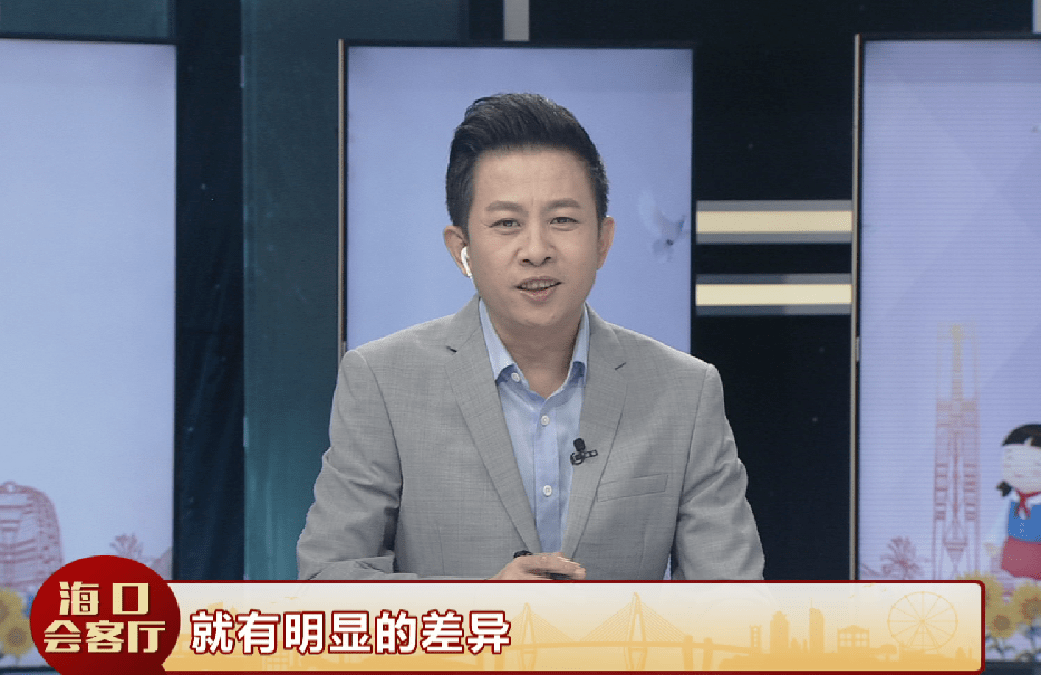 海口市最美教师灵山中学梁其老师在海口电视台会客厅访谈英语组教研