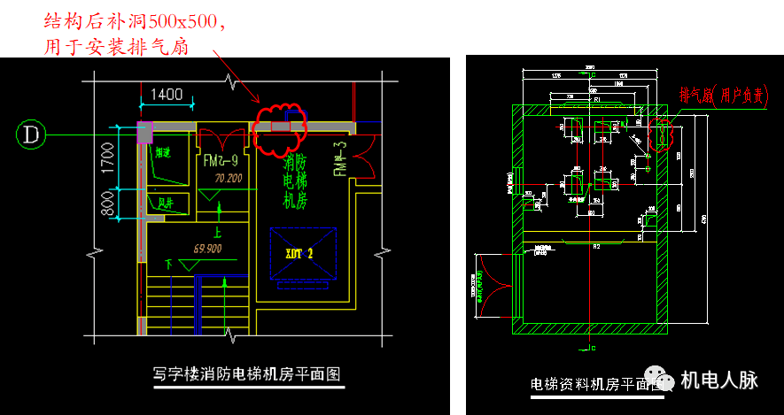 不滿足電梯安裝要求,後結構出變更補做法 原因: 設計不細緻,電梯知識