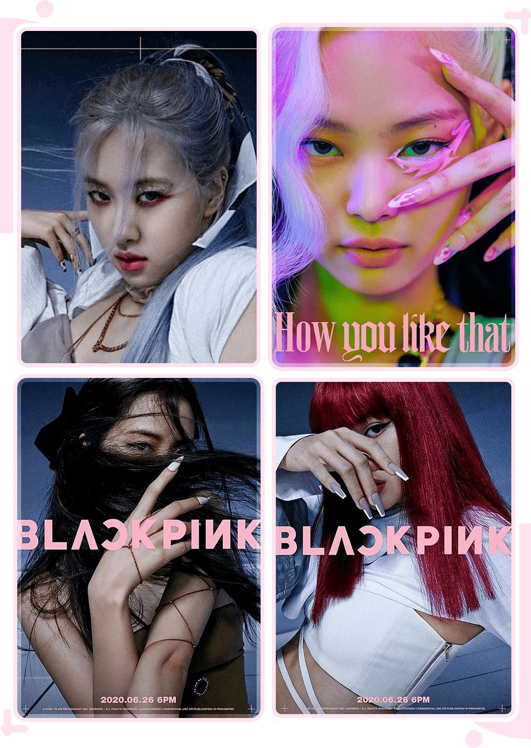 blackpink1萬的美甲太好看了吧