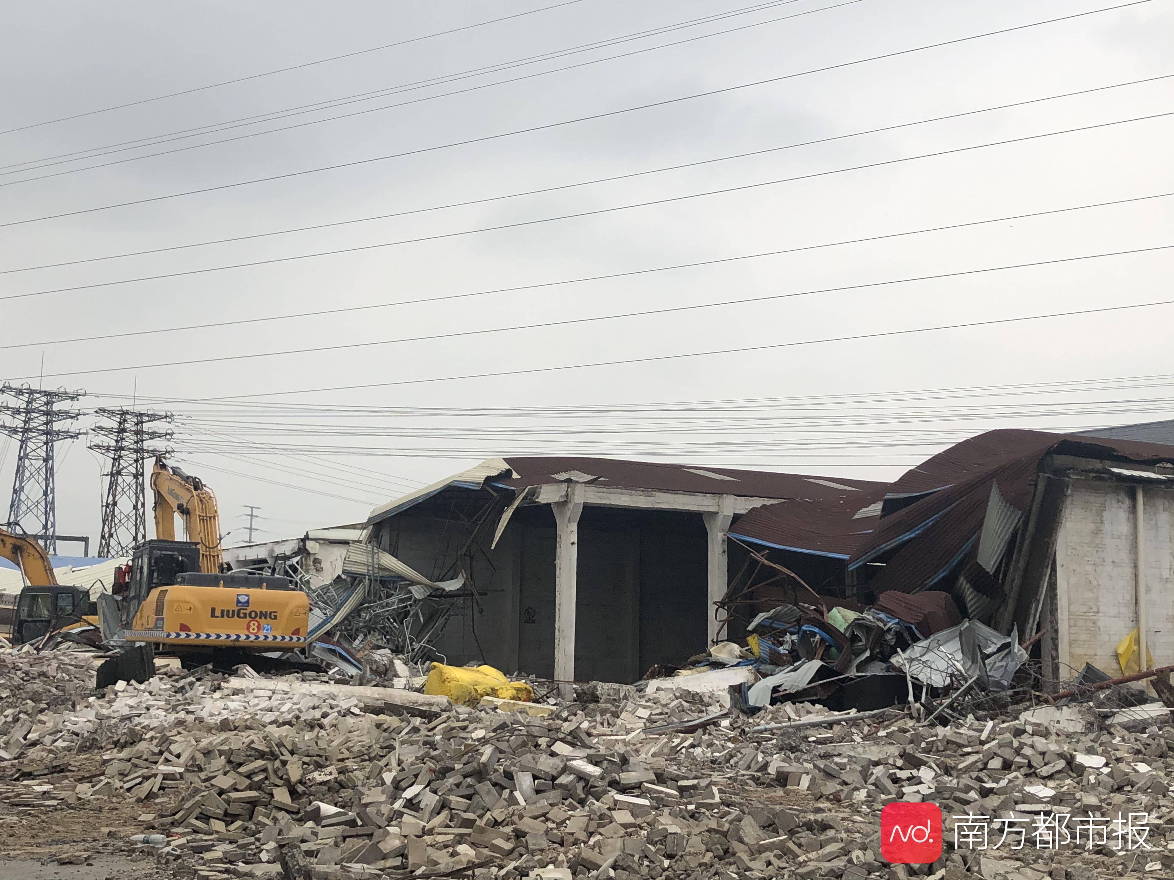 顺德龙江5个工业区集中清拆,面积达463.8亩