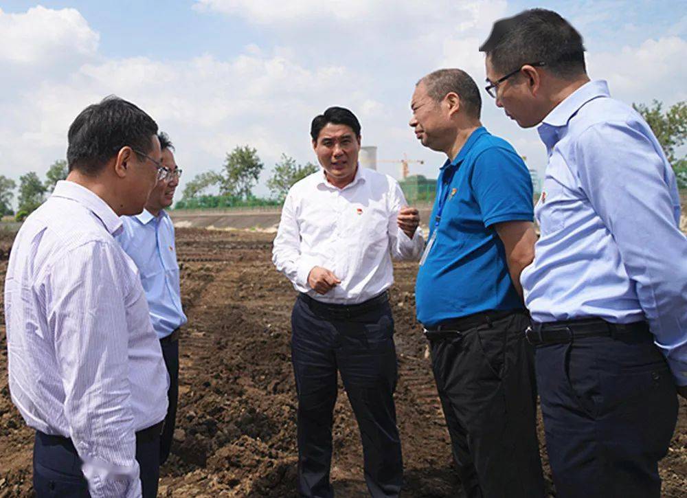 江海洋副市长调研污泥处置科学无害化工作