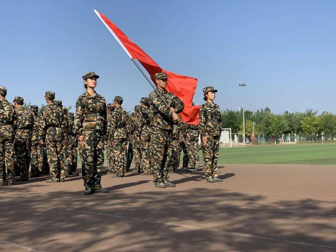 军训进行时|漫卷连旗驻军姿,音院学子齐向前