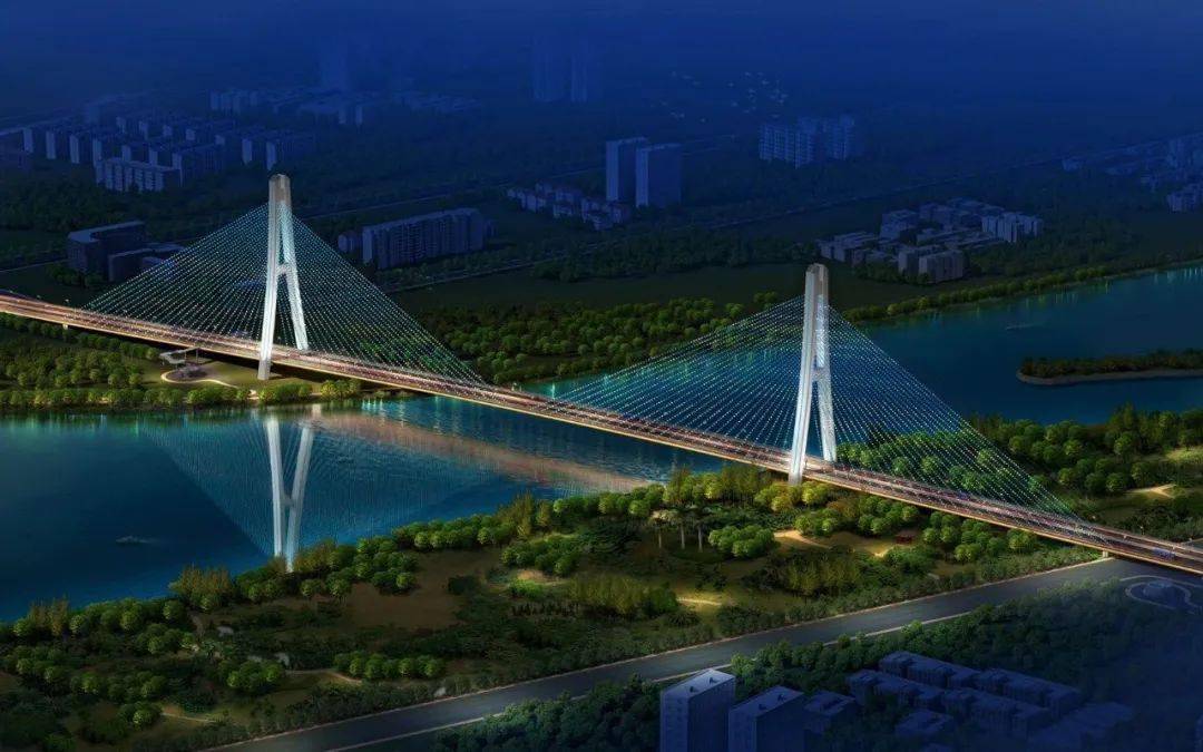 巢湖大桥按照双向六车道高速公路建设标准,预计今年年底达到通车条件