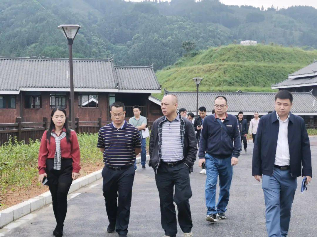 2020年9月28日,广西旅发集团卢波副总经理率集团企业管理部到三江片区