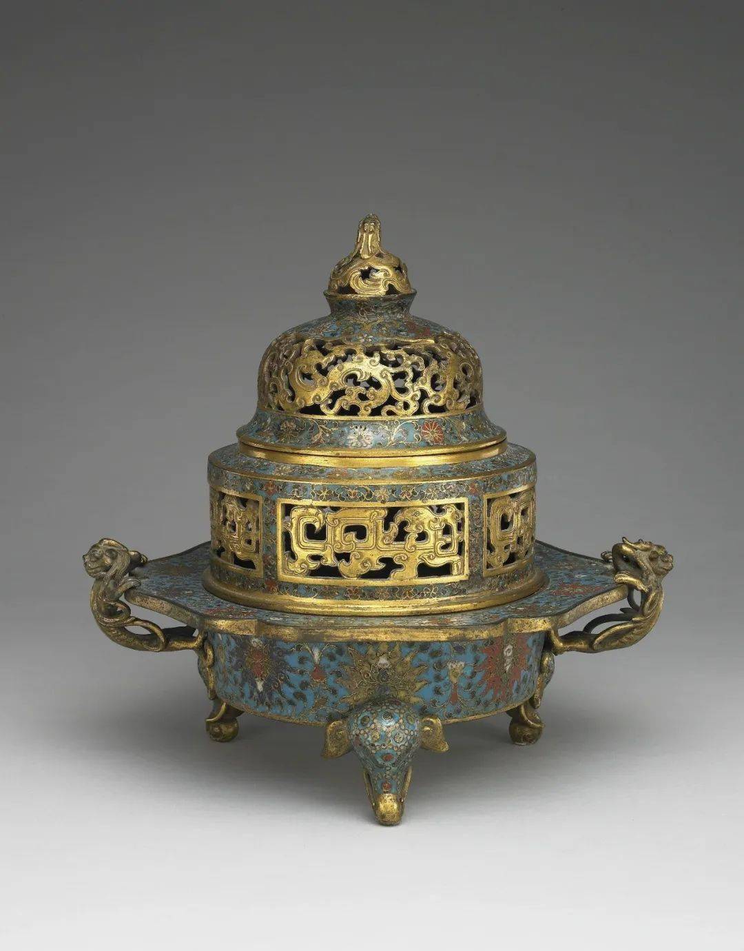 台北故宫博物馆收藏景泰蓝精品赏析