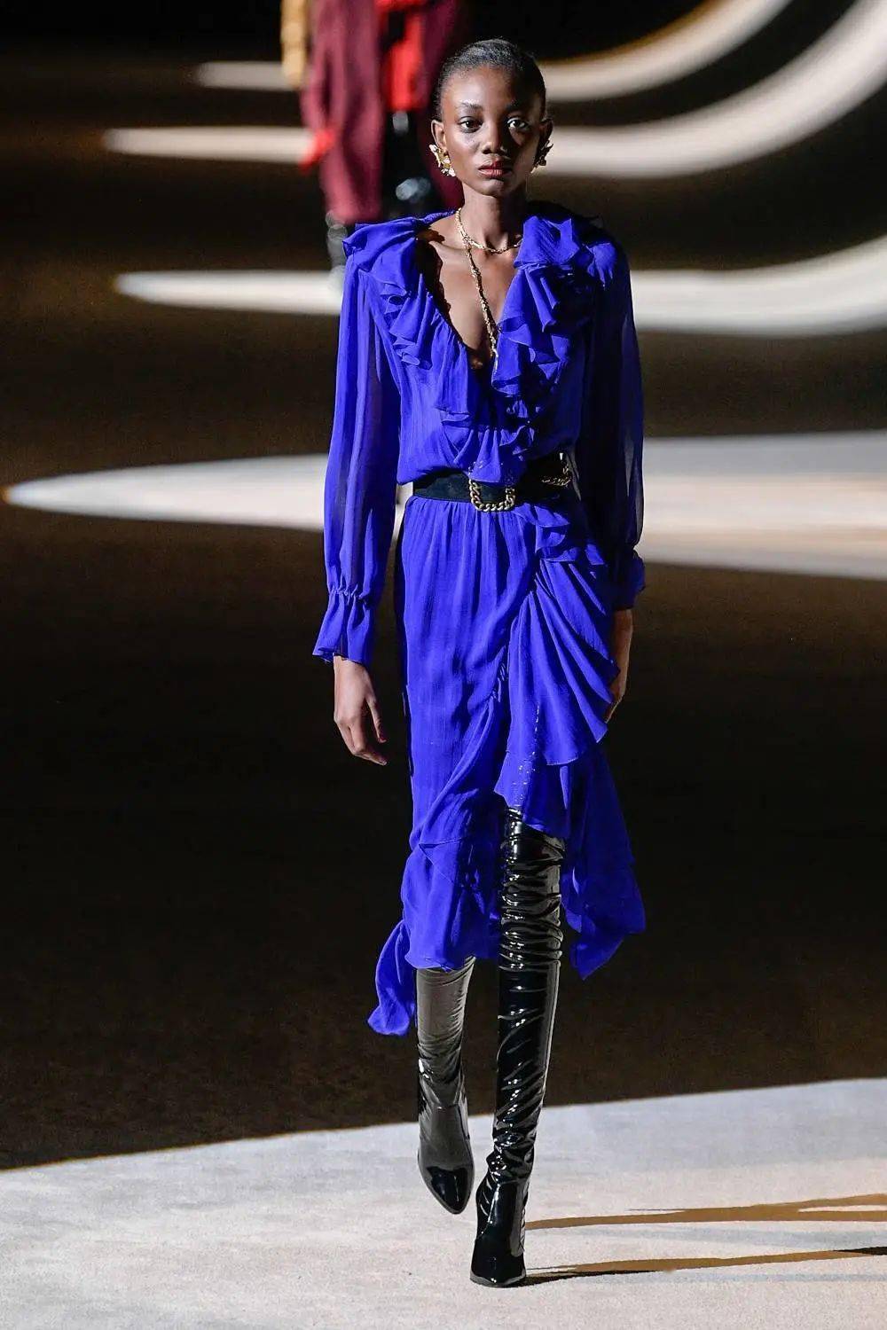 saintlaurent2020秋冬系列时装发布秀