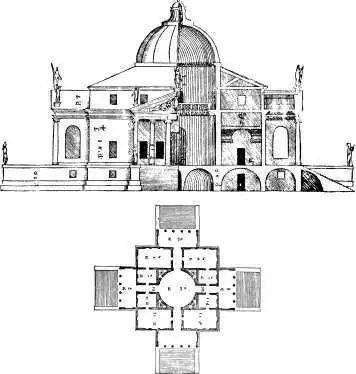 安德烈亚·帕拉第奥,圆厅别墅, 1567