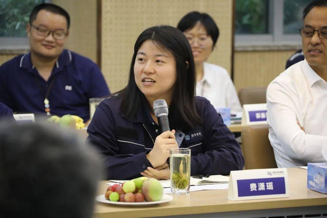 马韵升与集团科技工作者共话创新发展