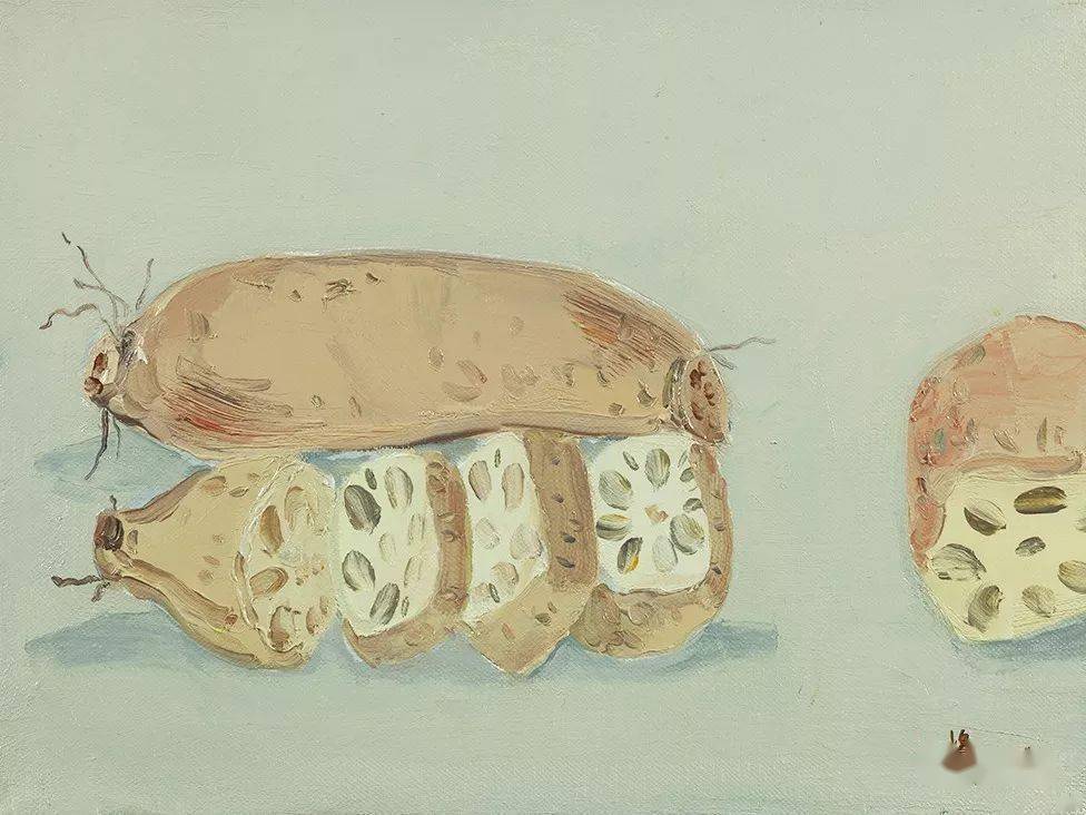 形态稚拙逸趣横生李江峰静物