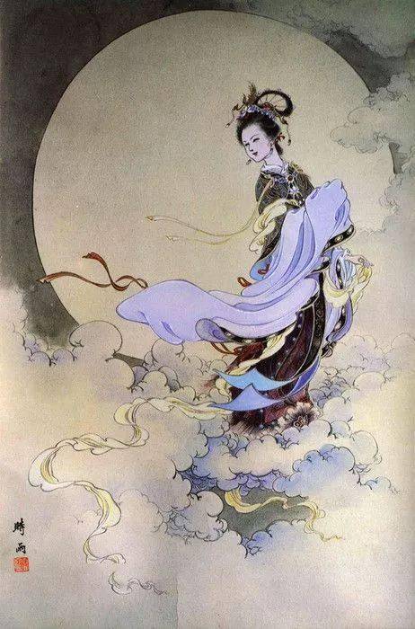 中秋:有岁月可回首,有明月寄温柔_嫦娥