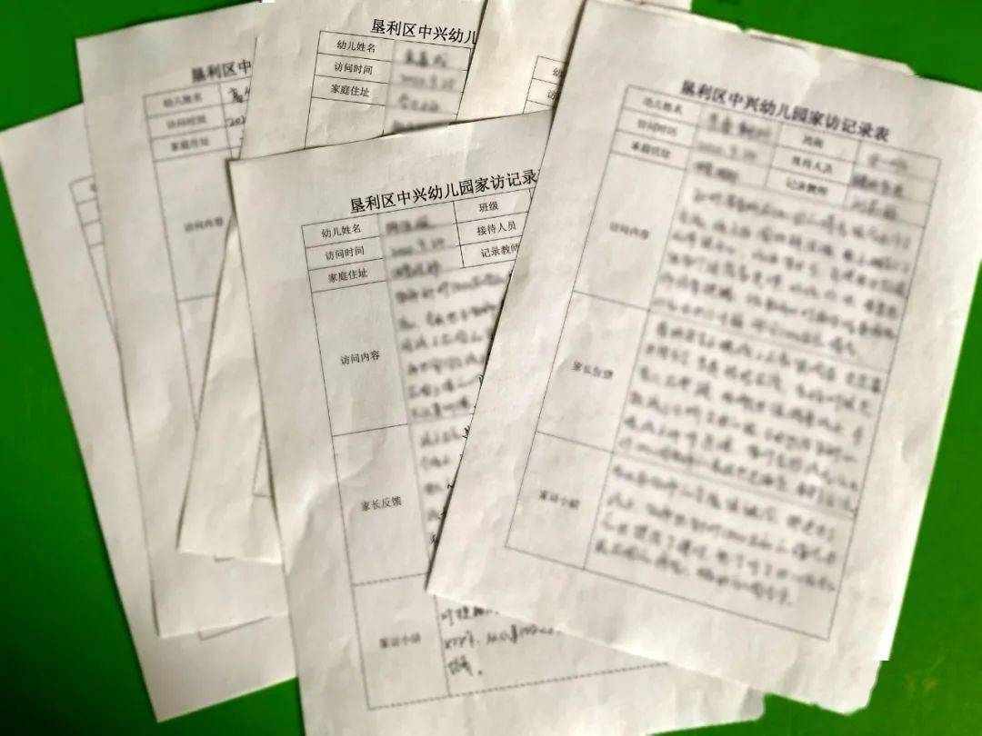 家園攜手,共育花開——墾利區中興幼兒園開展教師家訪活動_家長