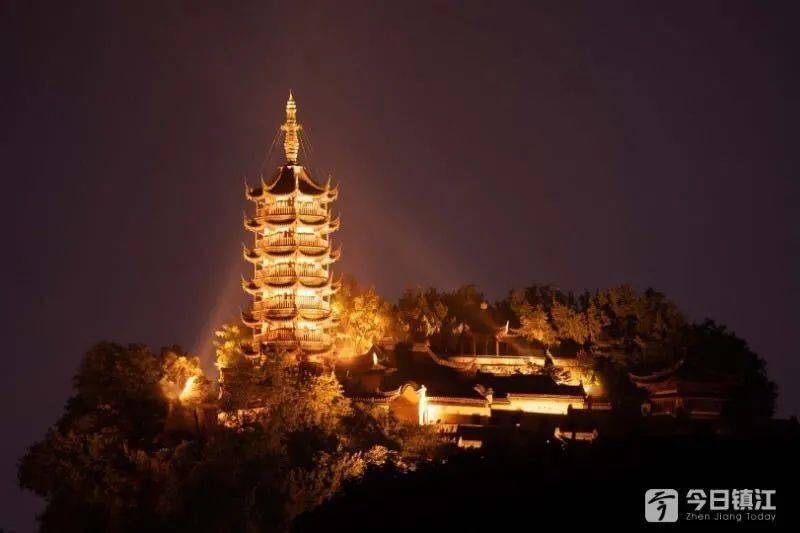 镇江的夜色!