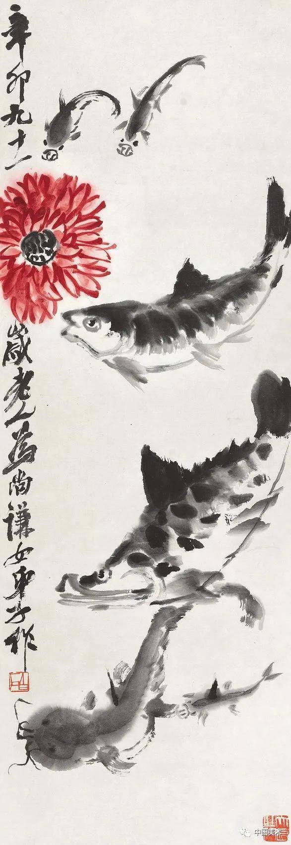 齐白石作品写意绘画要创新发展,就必须从表现自我的真性情中去寻找
