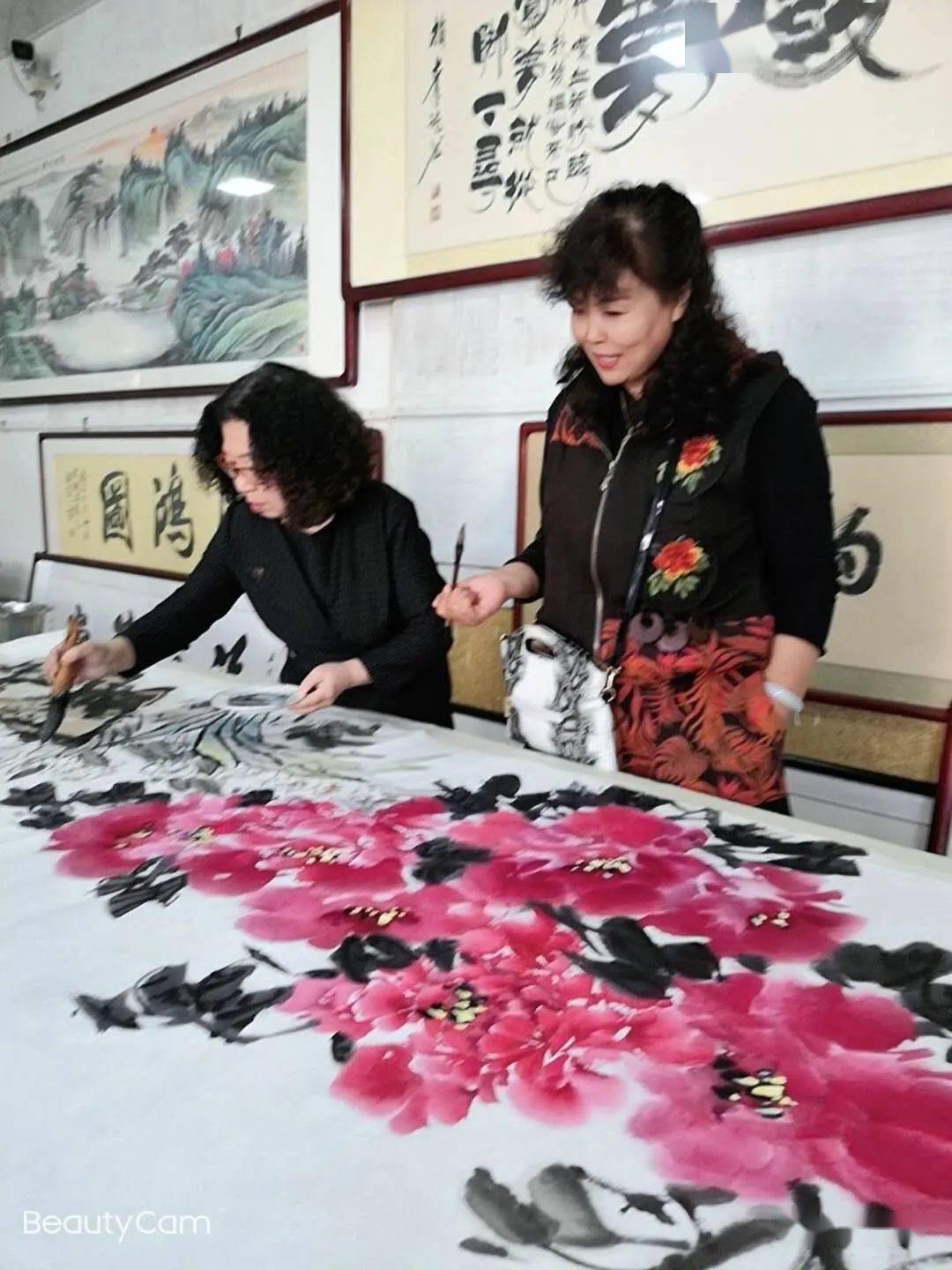 保定书画家赴白洋淀开展艺术交流活动