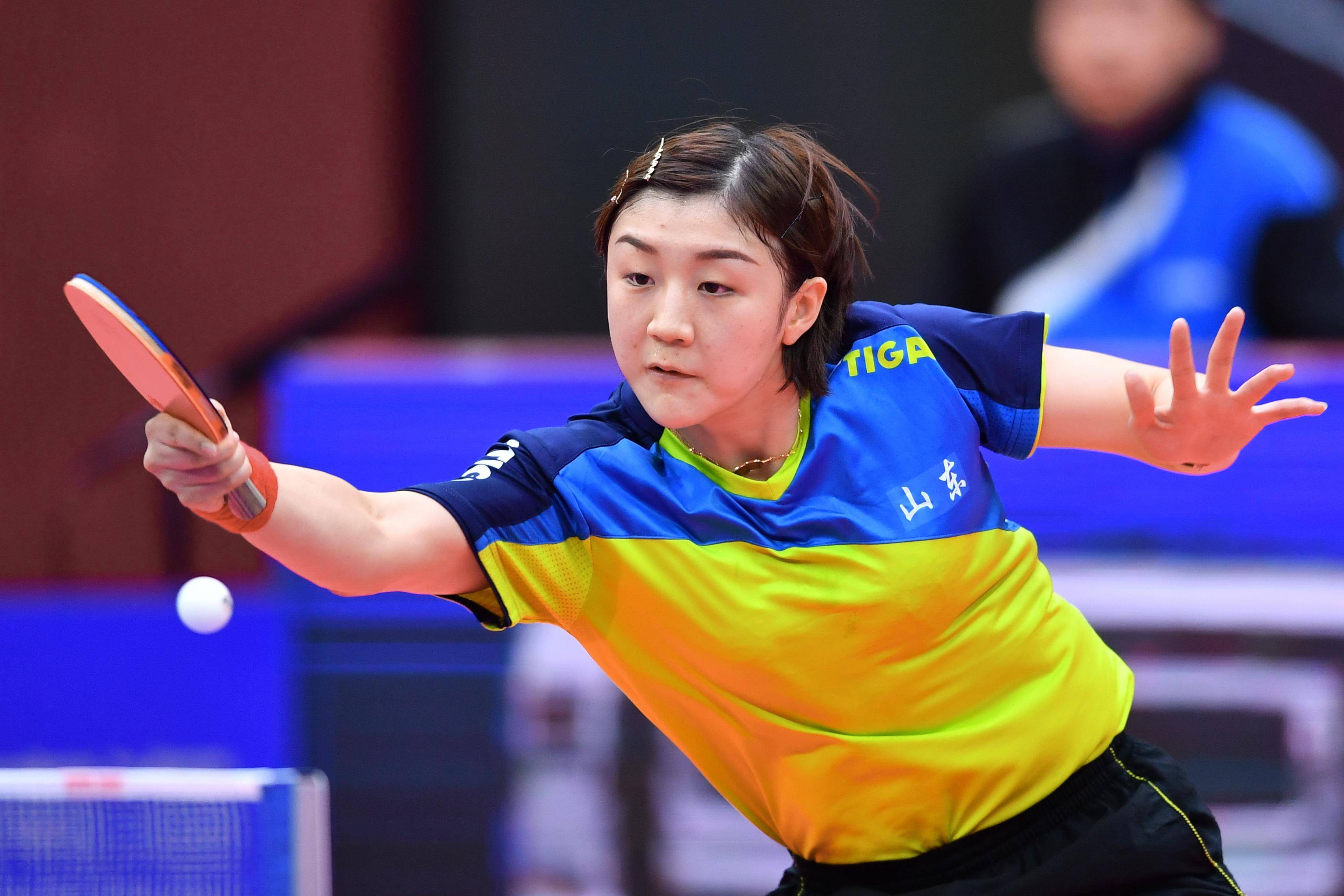 乒乓球全国锦标赛陈梦获得女子单打冠军